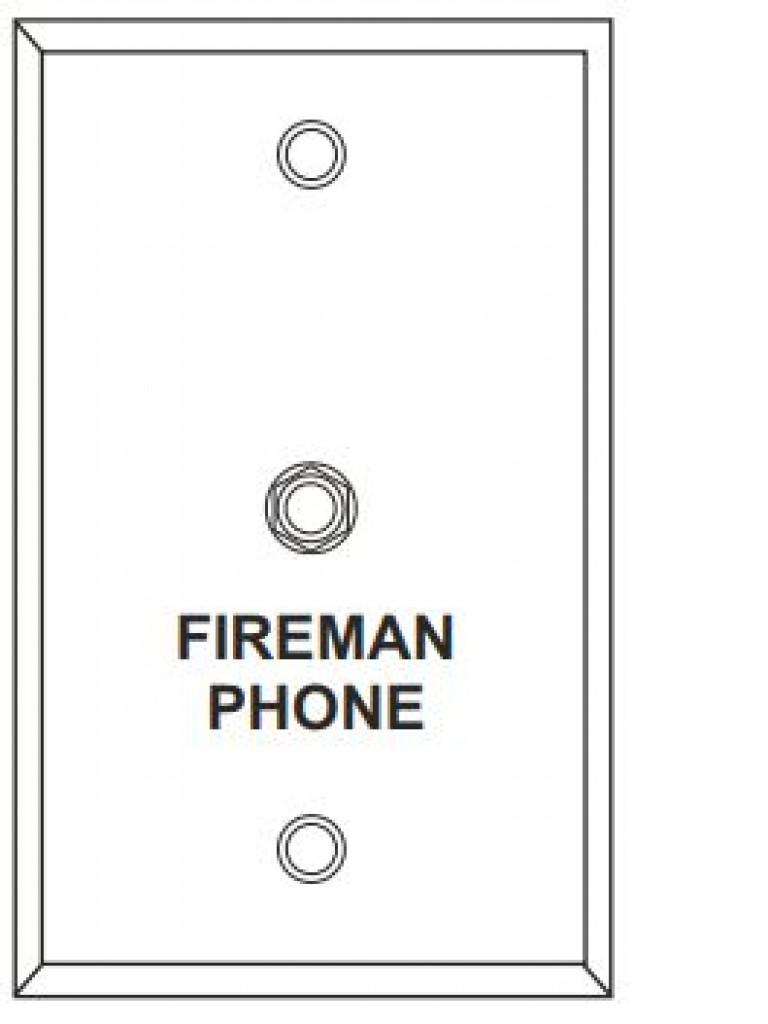 BOSCH F_MBFJ- CONECTOR/ TELEFONO INCENDIO/ PLACA 1/ HUECO - MB-FJ