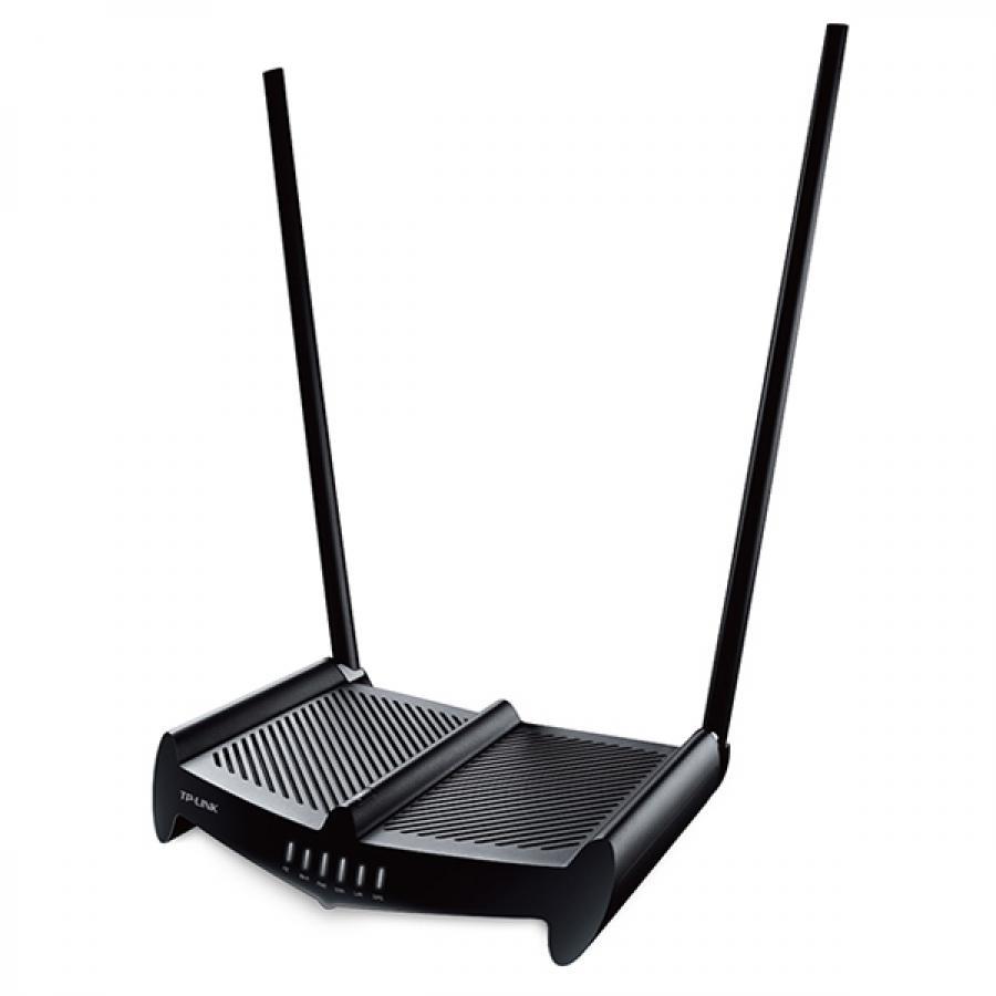 TP-LINK TL-WR841HP 300Mbps High Power Wireless N Router - - enrutador inalámbrico - conmutador de 4 puertos - 24 GHz - TP LINK