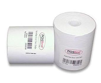 POSline RP2C7670 Paper Autocopia 2 tantos 76x70mm blanco/amarillo Caja/50pz - POSLINE