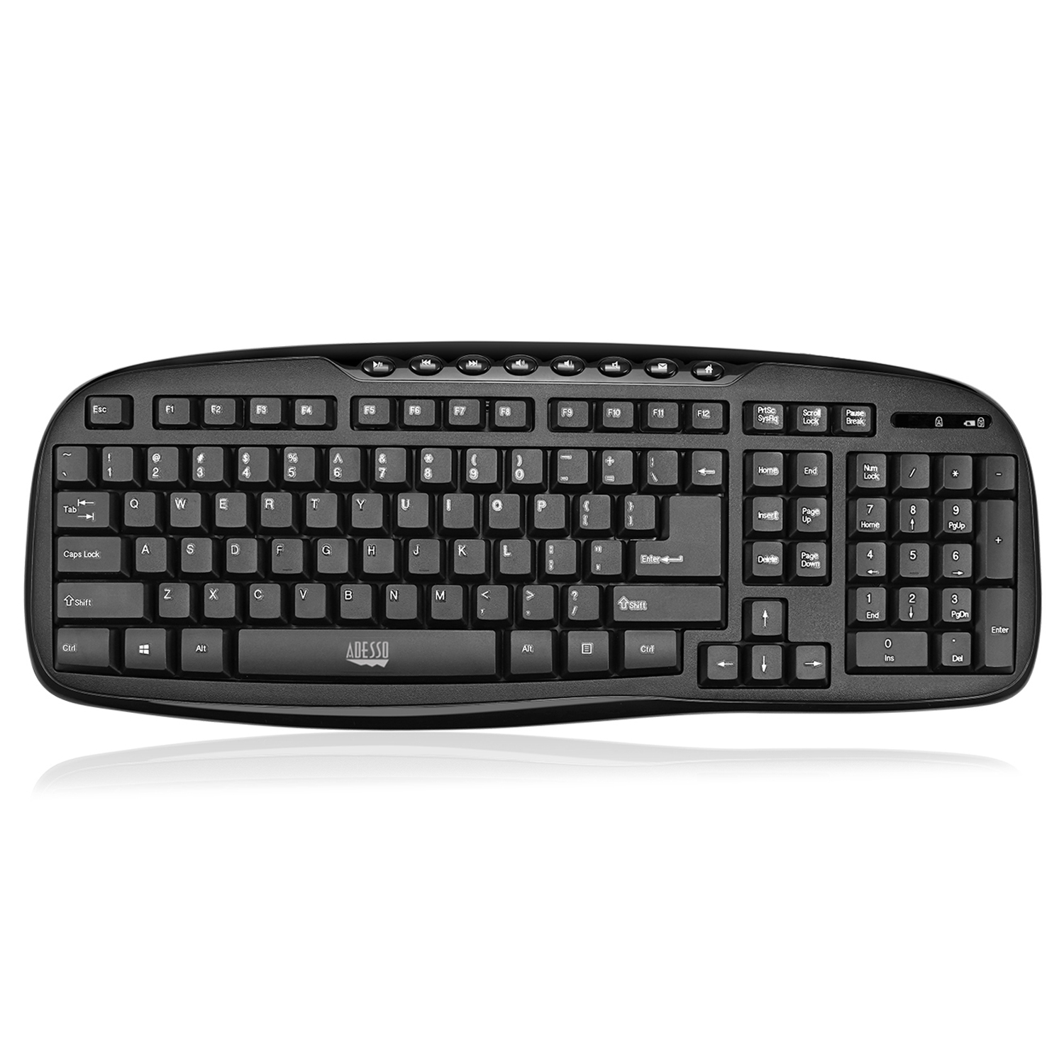 COMBO DE TECLADO Y MOUSE DE  ESCRITORIO INALAMBRICO 24 GHZ - Código: WKB-1330CB | Compra en Guadalajara