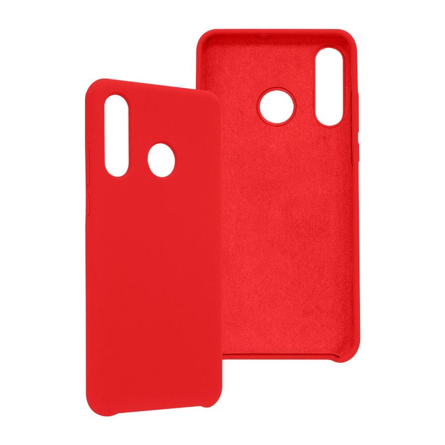 FUNDA GHIA DE SILICON COLOR ROJO CON MICA PARA HUAWEI P30 LITE - HUA-P30L-S1-R