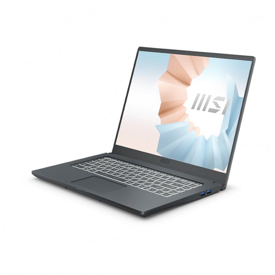 ULTRABOOK MSI MODERN 14 B11MOU/CORE I5-1155G7 2.1-4.1 GHZ/8GB DDR4 /256GB SSD/ 14 FHD/WIN 10 HOME. - MSI