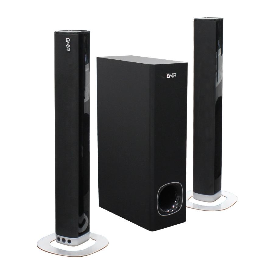 BARRA DE SONIDO DETACHABLE GHIA 2.1 CANALES/BLUETOOTH/USB/OPTICO/AUX/ 120W RMS - GHIA