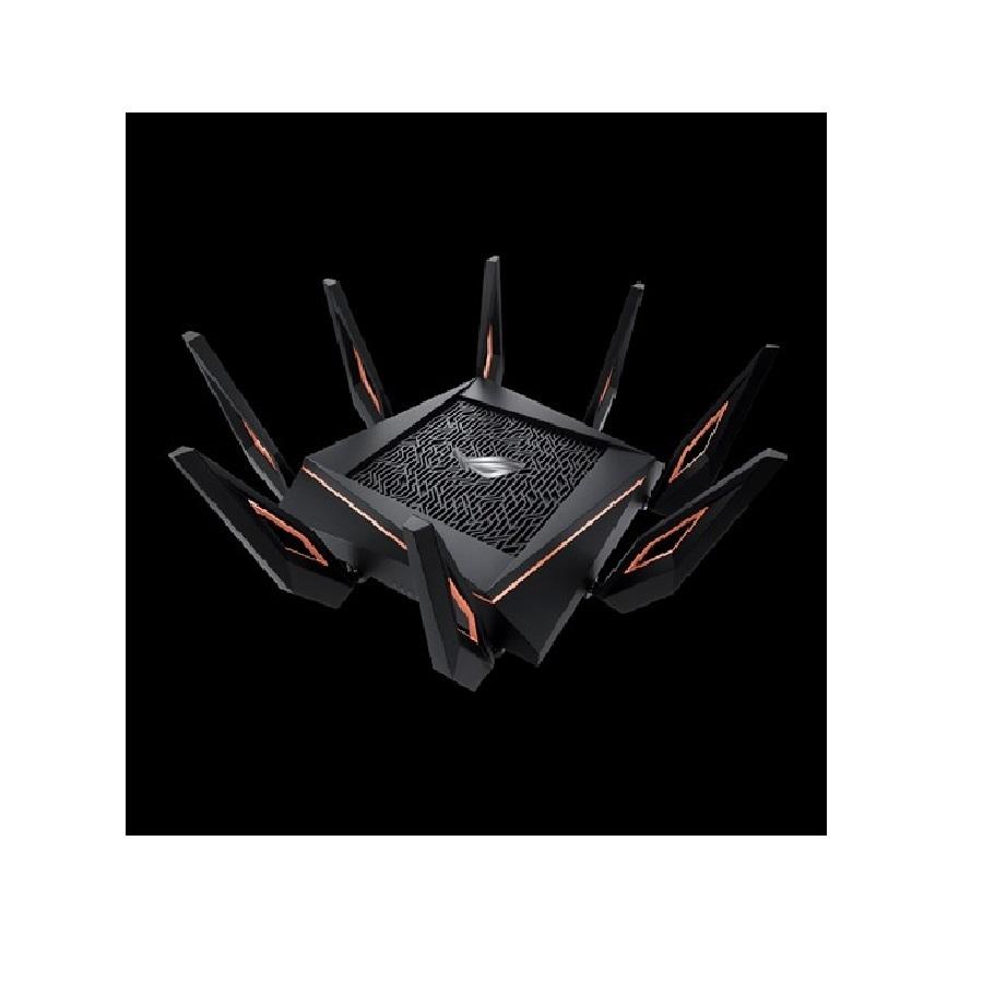 ROUTER ASUS INALAMBRICO WIFI6 802.11AC 8 ANTENAS 2.4GHZ4X4 5GHZ 1 4X4 5GHZ 2 4X4 TRI BAND GTA X11000 - GT-AX11000