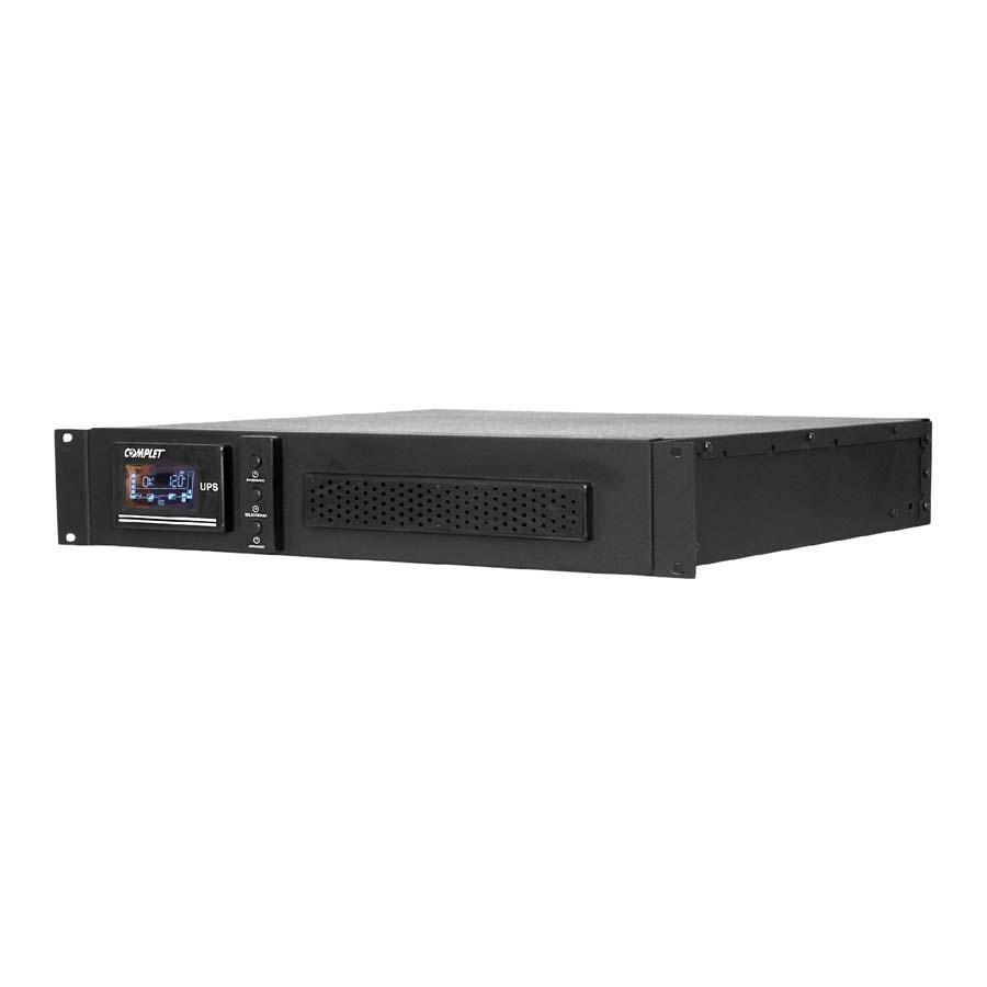 UPS 3KVA Online Senoidal Resp 15min 120V UPS SR-3000 RM UPS-1-035 EAN 7501693403114UPC  - COMPLET