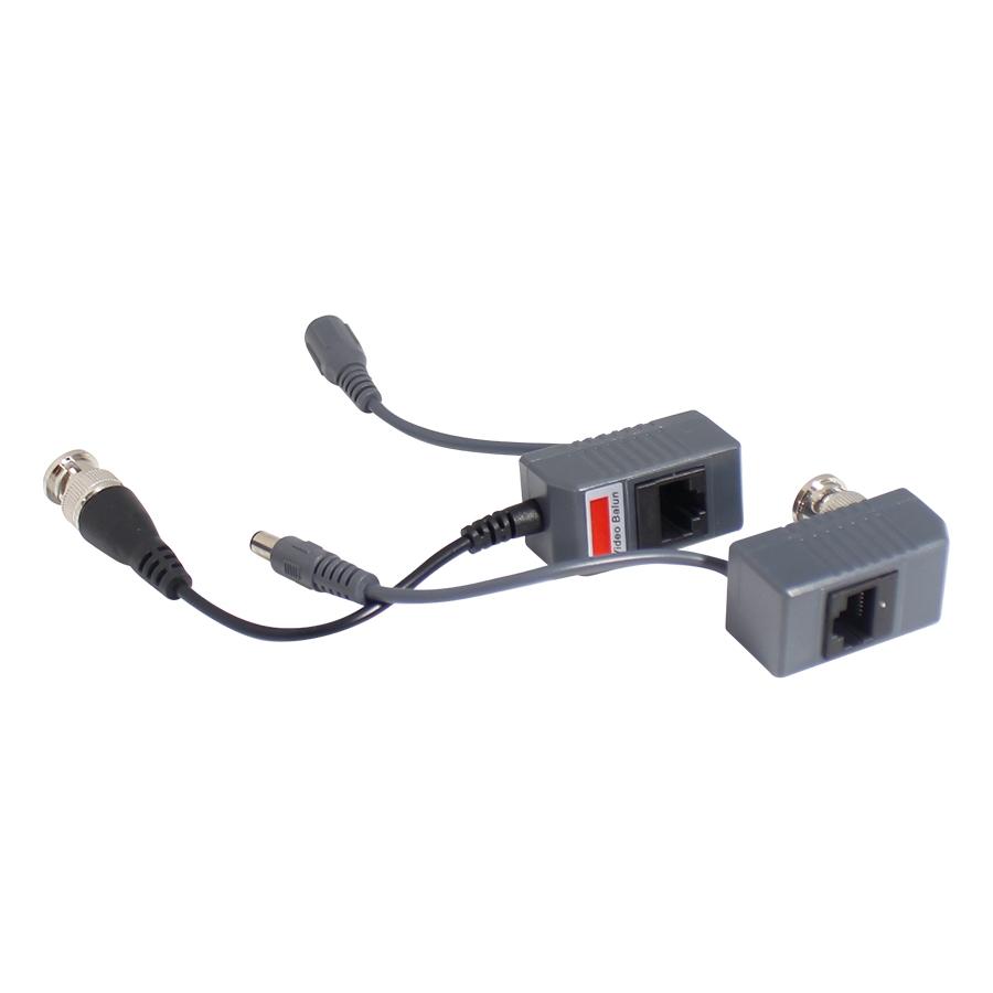 PAR DE TRANSCEPTORES GHIA VIDEO BALUN TRANSMITE ENERGIA Y VIDEO AHD /CVBS/CVI/TVI / CON EXTENSION / DISTANCIA DE HASTA 350 MTS A 720P / RESOLUCION HASTA 5MP. - GHIA