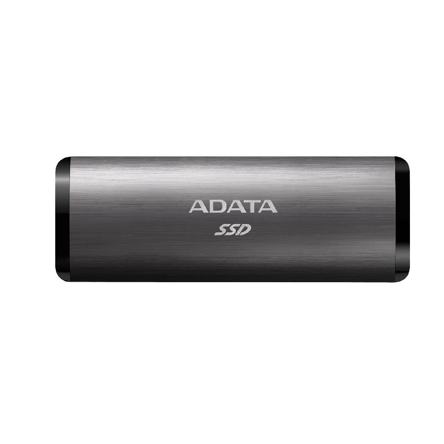 UNIDAD DE ESTADO SOLIDO SSD EXTERNO 256GB ADATA SE760 PORTATIL USB 3.2 TIPO C TITANIO WINDOWS MAC LINUX ANDROID PS5 XBOX X S - ADATA