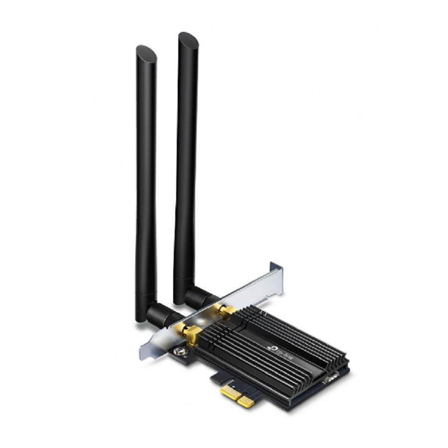 TARJETA ARCHER TX50E PCIE AX3000 WIFI 6 BLUETHOOTH 5.0 /4.2/4.0 DOS ANTENAS DE DOBLE BANDA DE ALTA GANANCIA S.O SOLO WIN 10(64 BITS)- INCLUYE SOPORTE BAJO PERFIL - ARCHER TX50E