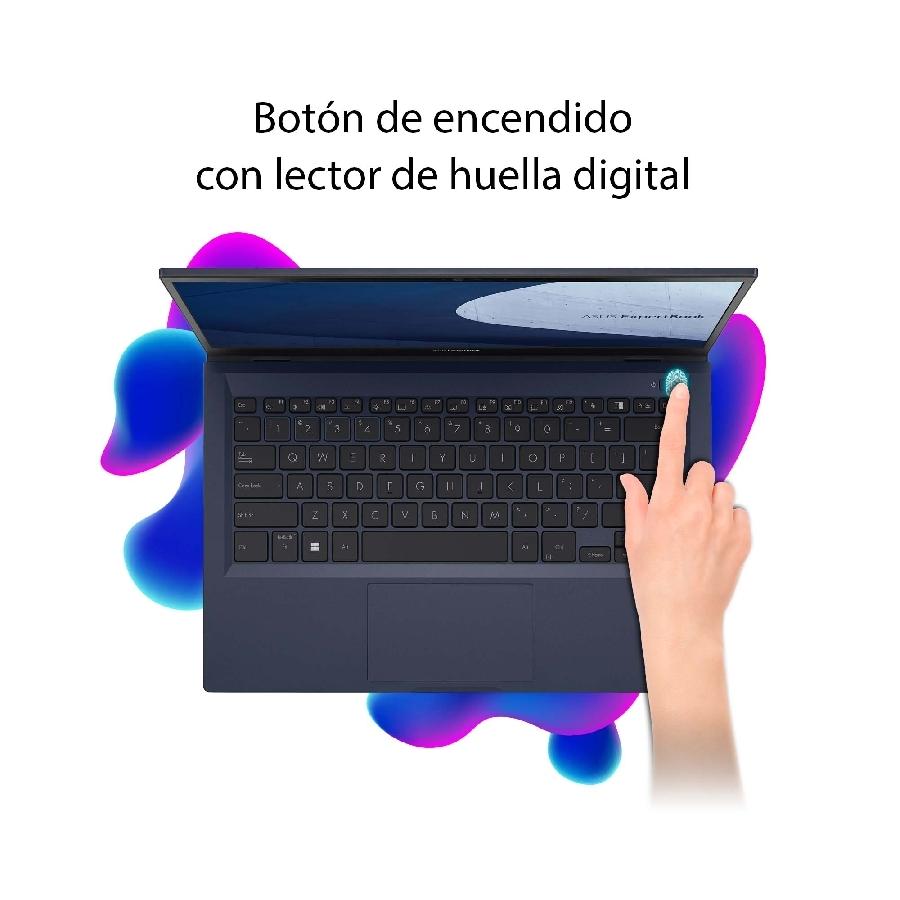 PORTATIL LAPTOP COMERCIAL ASUS EXPERTBOOK B1400CEAE 14 FHD/CORE I3 1115G4/8GB/DD 1TB/HDMI/VGA/RJ45/USB 2.0/USB 3.2/TIPO C/BLUETOOTH/WEBCAM HD/NUMBERPAD/LECTOR DE HUELLA/GRADO MILITAR/NEGRA/WIN10 PRO - HP