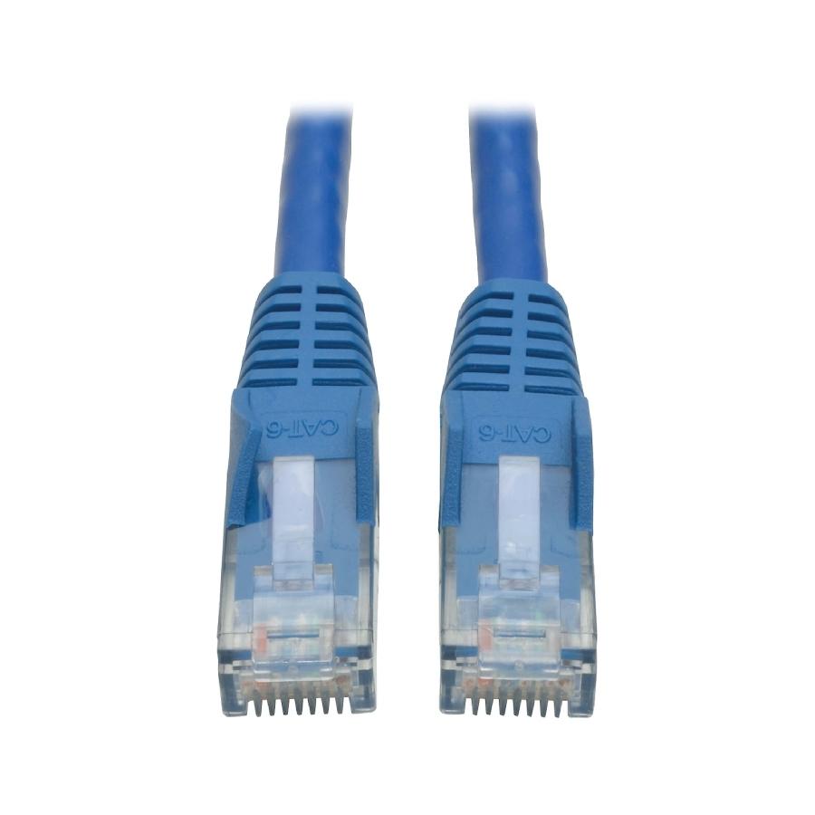 CABLE PATCH TRIPP-LITE (N201-003-BL) MOLDEADO SNAGLESS CAT6 GIGABIT (RJ45 M/M) - AZUL, DE 0.91 M [3 PIES]. GARANTIA POR 10 AÑOS. - N201-003L