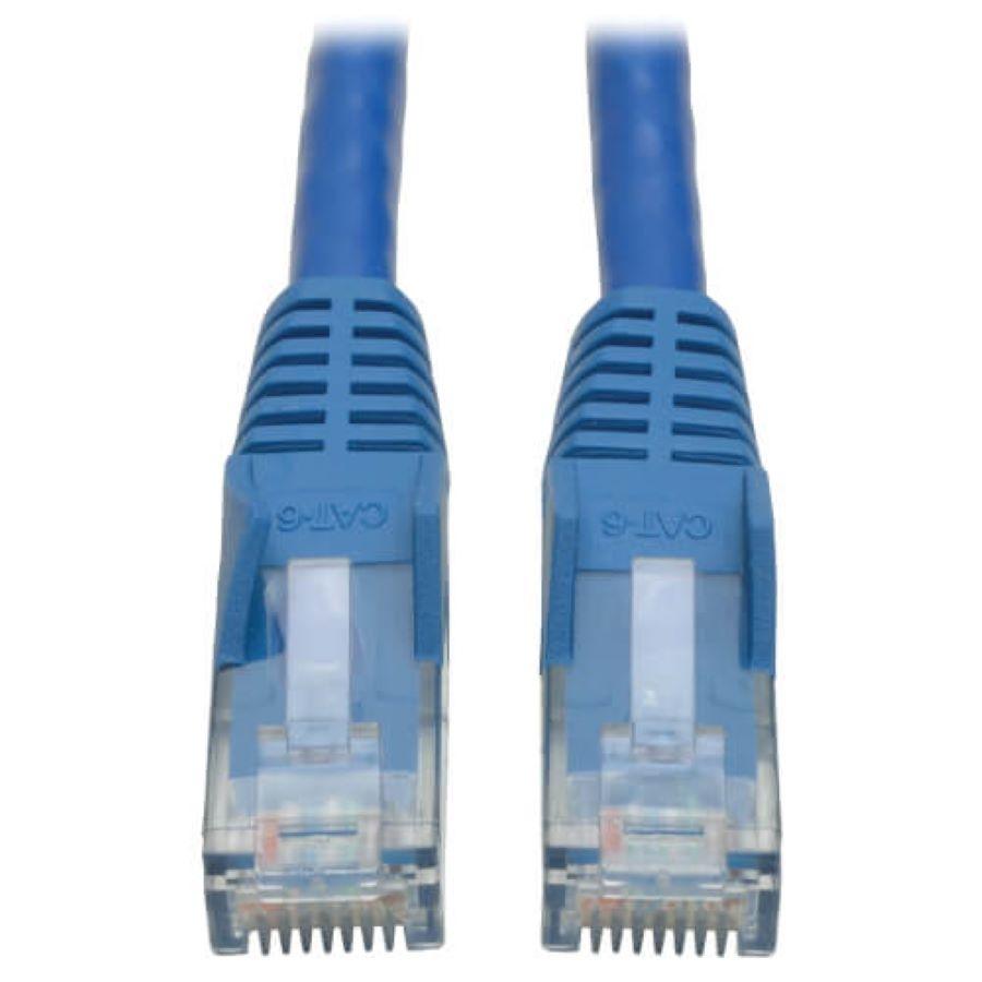 CABLE ETHERNE TRIPP LITE N201-007-BL  CABLE ETHERNET (UTP) CAT6, MOLDEADO SNAGLESS GIGABIT (RJ45 M/M), AZUL, 2.13 M [7 PIES] HASTA 25 AñOS DE GARANTIA.  - TRIPP-LITE