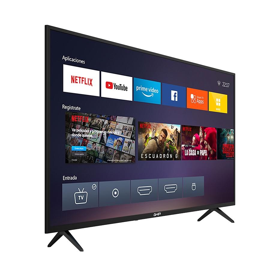 TELEVISION SMART GHIA NETFLIX 4K 65 PULG 3 HDMI / 2 USB / RCA/OPTICO/3.5MM 60HZ - GHIA