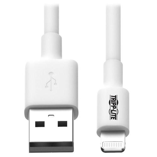M100-010-WH CABLE USB DE SINC/CARGA C conector-lightning-blanco-305m UPC 0037332189769