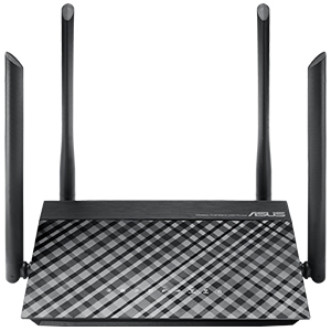 ROUTER ASUS DOBLE BANDA INALAMB rt-ac1200-4-antenas-5dbiwpsdsl UPC 0889349008904 - RT-AC1200