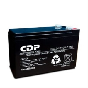 BATERIA CDP REMPLAZO PARA NO BREAK MODELO B-12/72 DE 12 VOLT 72 AMPERES SELLADA LIBRE DE MANTENIMIENTO B-12/7.2/SLB 12-7.2 - CDP