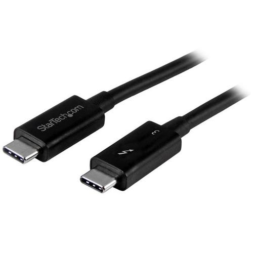 CABLE DE 0.5M THUNDERBOLT 3 USB-C 40GBPS COMPATIBLE USB     . UPC 0065030864428 - TBLT34MM50CM