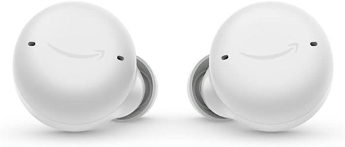 Amazon Echo Buds 2nd Gen - Auriculares inalámbricos con micro - en oreja - Bluetooth - cancelación de sonido activo - Blanco glacial - B085WTVHCD