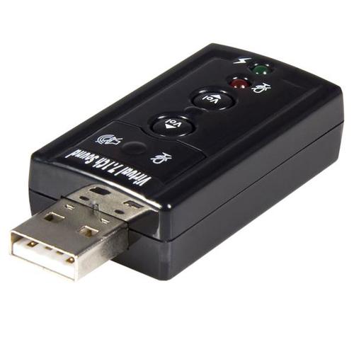 TARJETA DE SONIDO 71 VIRTUAL  USB EXTERNA ADAPTADOR CONVERSOR  - ICUSBAUDIO7