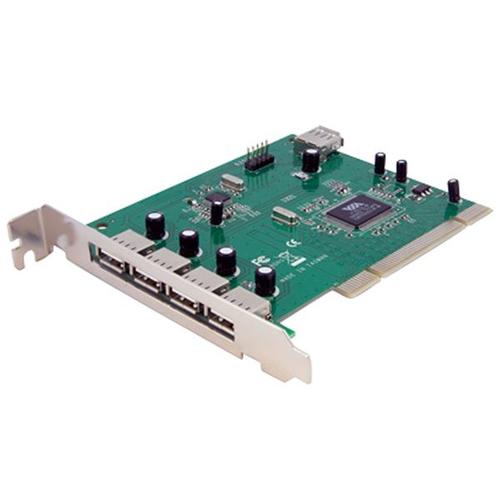 ADAPTADOR TARJETA PCI USB 2.0 7 PUERTOS UPC 0065030836531 - PCIUSB7