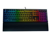 Razer Ornata V3 - Teclado - perfil bajo - retroiluminación - QWERTY - EE. UU. - RAZER