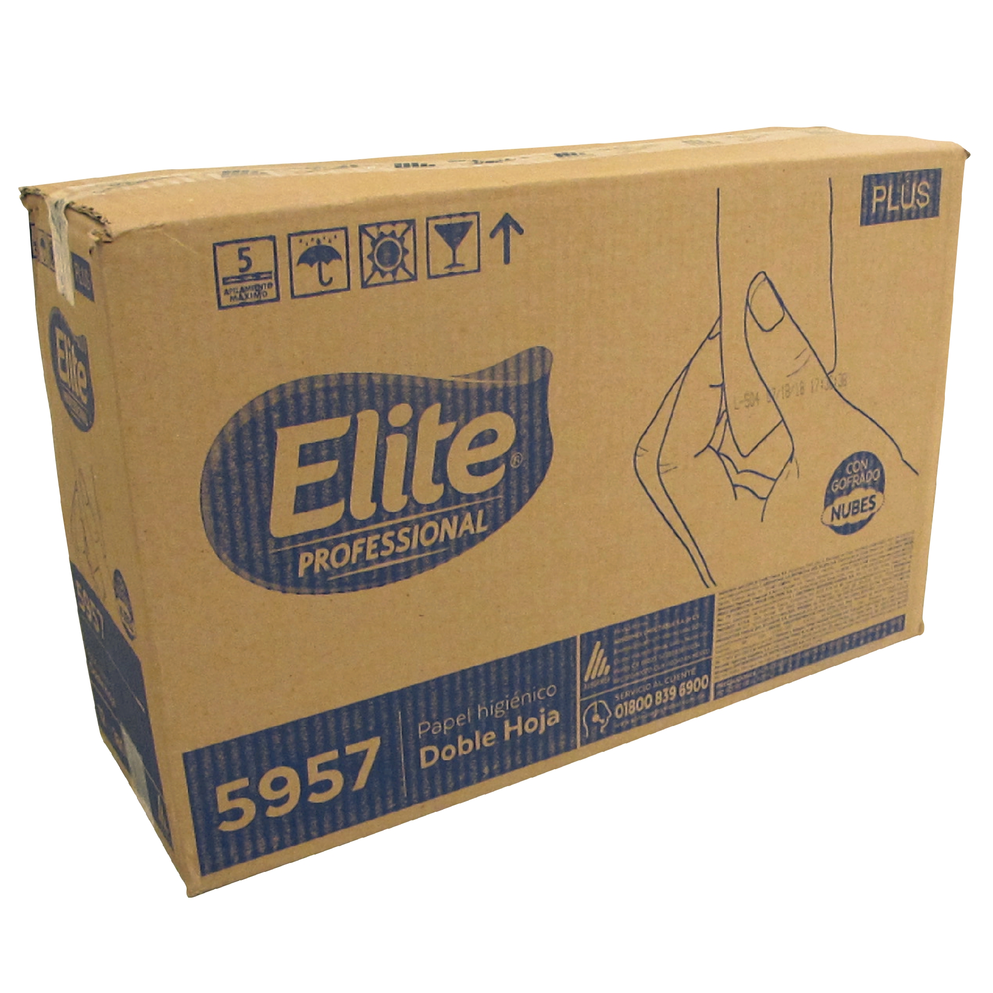 Papel Higiénico blanco Elite, caja c/12  Higiénico, Elite bobinas junior  180 m. c12 rollos 9cm, Despachador eli-desh-15072 y eli-desh-15096                                                                                                                                                             rollos jr 180m hjs                       - 5957