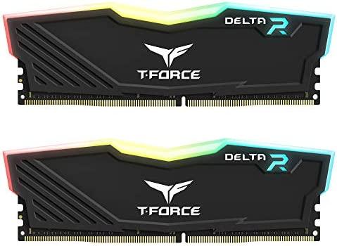 Memoria Ram Dimm Teamgroup T Force Delta Rgb 8Gbx2 Ddr4 3600 Mhz Pc4 28800 135 V Dimm Negro Tf3D416 - TEAM GROUP