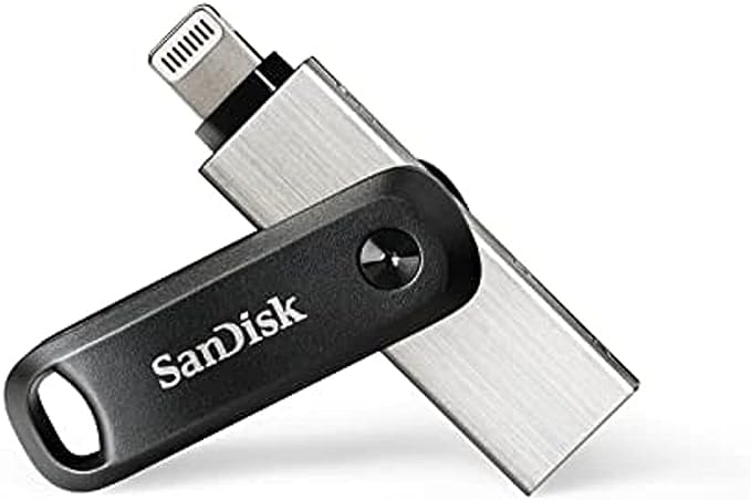 MEMORIA USB SANDISK IXPAND GO 256GB FLASH DRIVE  DISPOSITIVOS D LIGHTNING SDIX60N 256G GN6NE - SANDISK