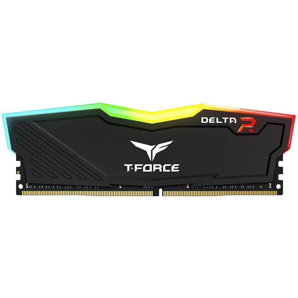 Memoria Ram Dimm Teamgroup T Force Delta Rgb 16Gb Ddr4 3200 Mhz Pc4 25600 135 V Negro Tf3D416G3200H - TF3D416G3200HC16F01
