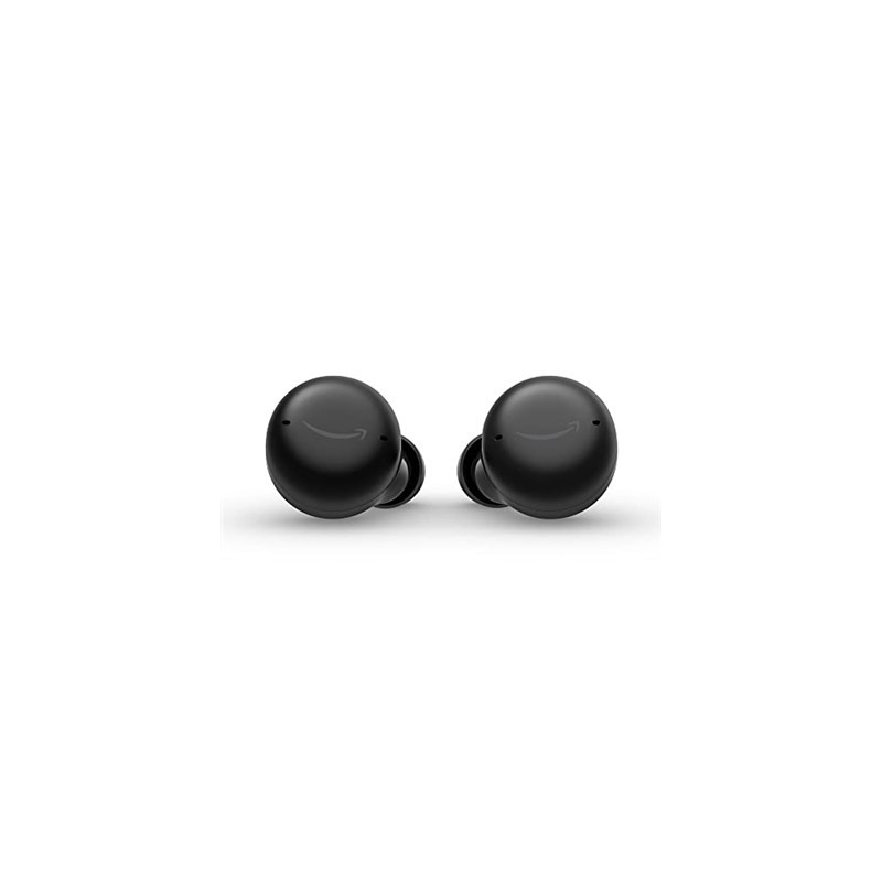 Amazon Echo Buds 2nd Gen - Auriculares inalámbricos con micro - en oreja - Bluetooth - cancelación de sonido activo - negro - AMAZON