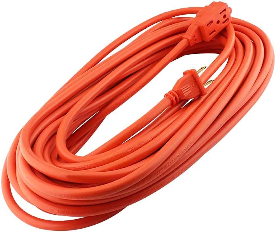 Extensión de uso rudo Santul 3 m naranja Clavija y contactos reforzados, 3 contactos polarizados Recubrimiento de PVC, para uso rudo o en interiores                                                                                                                                                      2x16 AWG                                - 2407