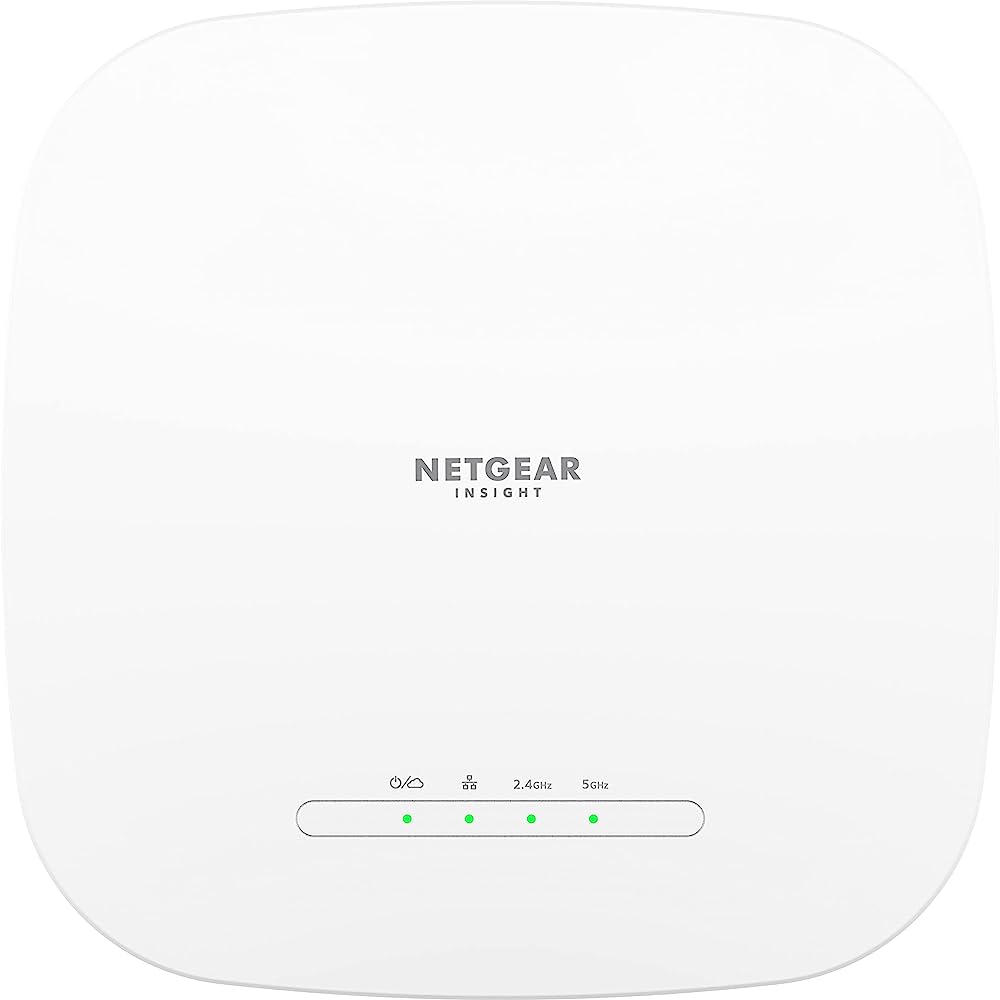 NETGEAR Cloud Managed Wireless Access Point (WAX615) - WiFi 6 Dual-Band AX3000 Speed | Up to 256 Client Devices | 802.11ax | Insight Remote Management | PoE+ Powered or AC Adapter (not Included) ‎WAX615-100NAS UPC  - NULL