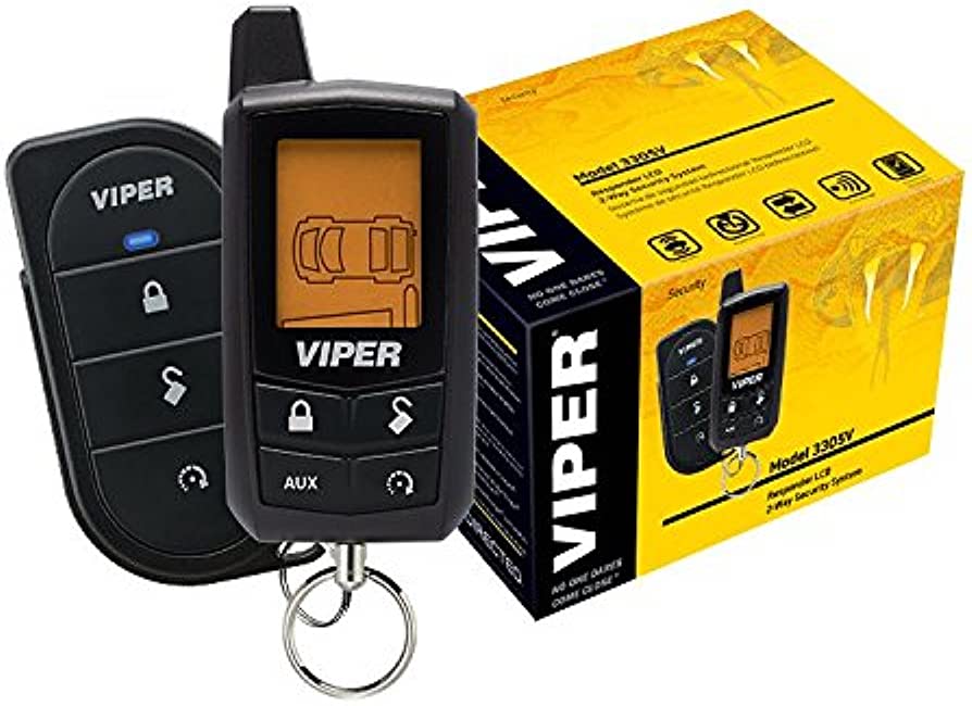 Alarma Viper Resp 2 Vias C Control Lcd - 3306V