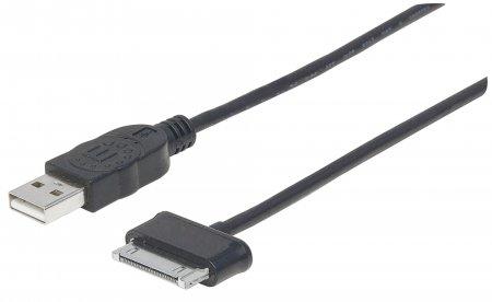 354240 CABLE USB V2.0 A-SAMSUNG 30 PINES 1.0M NEGRO UPC 0766623354240