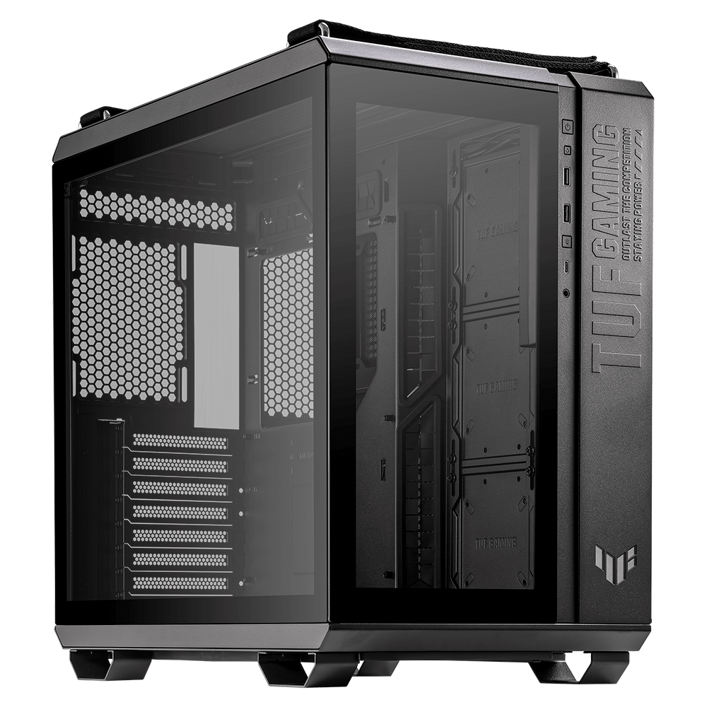 GABINETE ASUS GT502 TUF GAMING CASE BLK MEDIATORRE ATX MICRO ATX MINI ITX GT502 BLK TG - GT502/BLK/TG