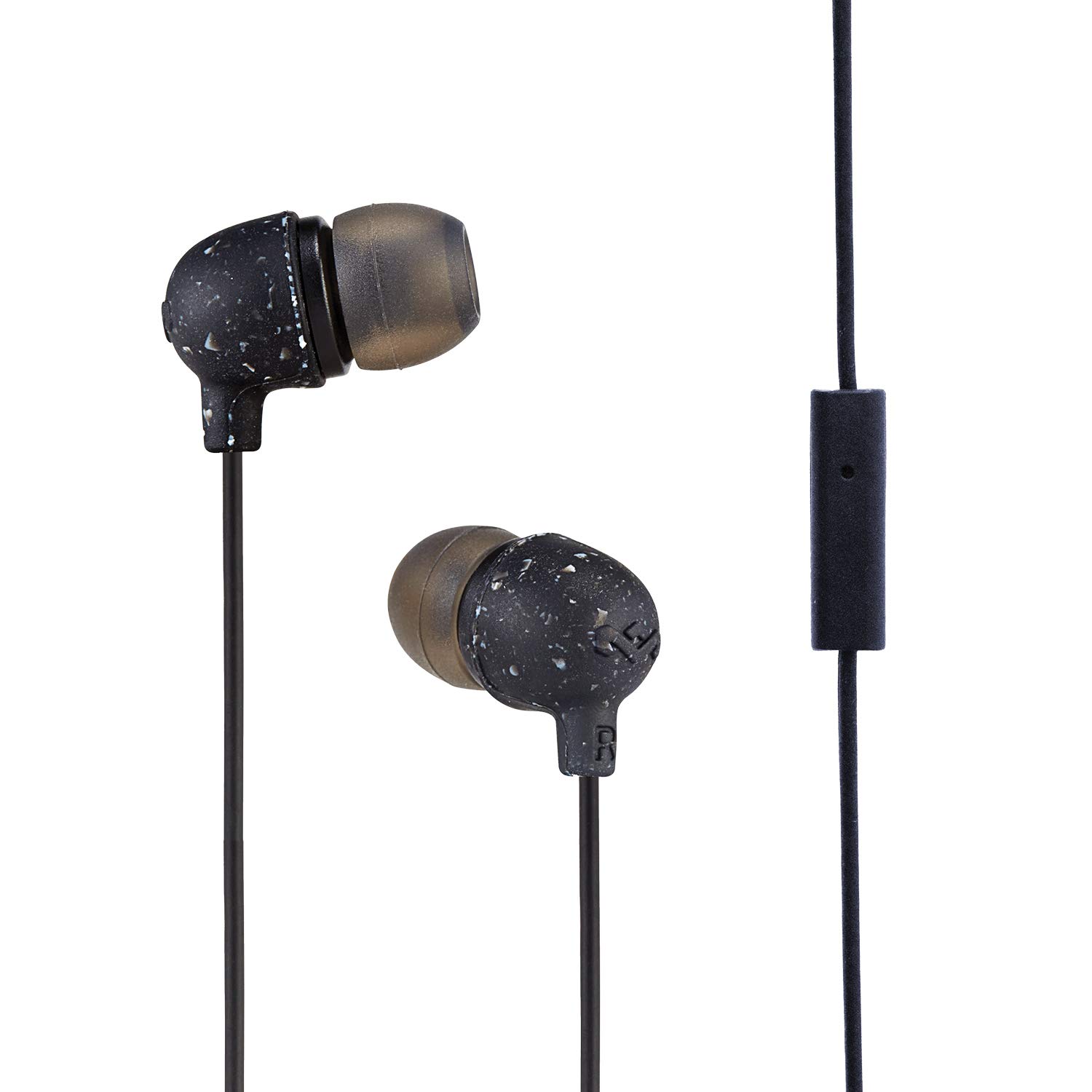 House Of Marley Little Bird  Auriculares Internos Con Micro  En Oreja  Conector De 35 Mm  Aislamiento De Ruido  Negro - EM-JE061-BK