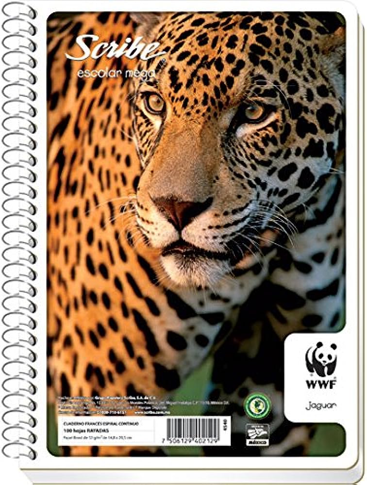 Cuaderno F. Francesa ESCOLAR MEGA Pasta semi rigida de espiral continuo, 1 pieza - 1004541