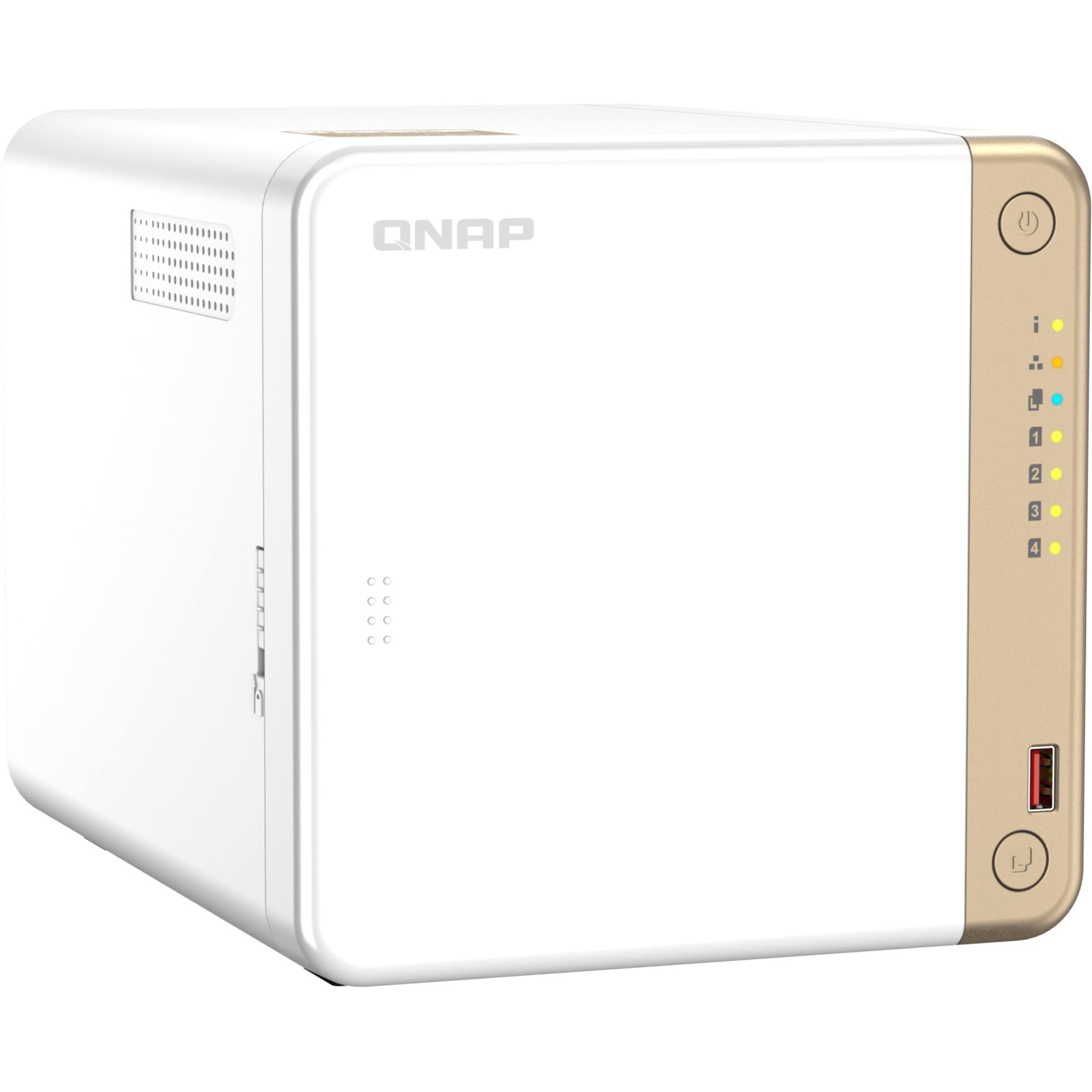 Qnap Nas 4 Bahias Procesasdor Intel Celeron N4505 2 Gb Ts 462 2G Us  - TS-462-2G-US