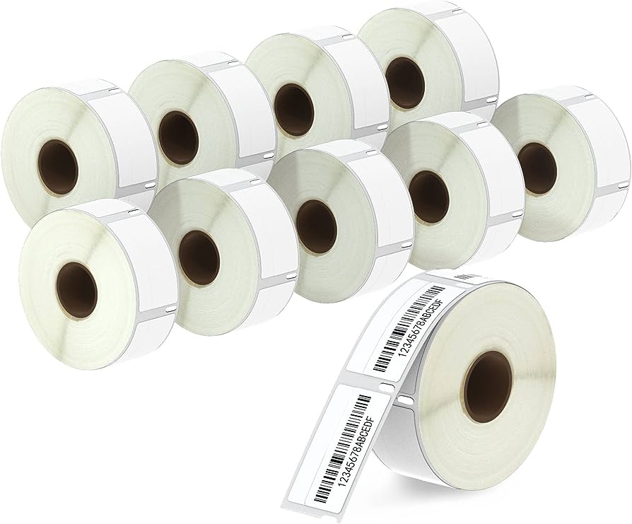 Etiqueta DYMO blanca de 50x20mm etiqu    Etiqueta dymo para turbo 450-labelwriter, 1 rollo con 500 etiquetas blancas para remitentes; hechas de papel blanco                                                                                                                                             para remitente, 1 rollo con 50 piezas    - 30330