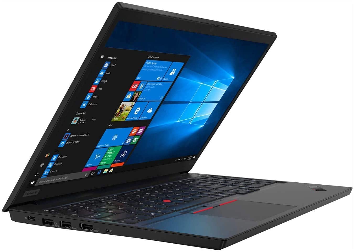 ThinkPad E15 AMD G4, Ryzen 55625U (2.3ghz, 3MB) 15.6" 1920x1080, 24GB, 512SSD M.2., W10, 3YR. - LENOVO