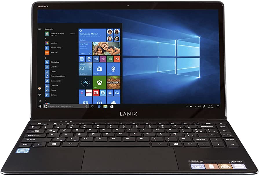 Laptop Lanix 14 Pentium J3710 4Gb256Gb Ssd 14 Windows 10 Wifi Bt Usb 2 Sd Hdmi - NEURON AP256-B21