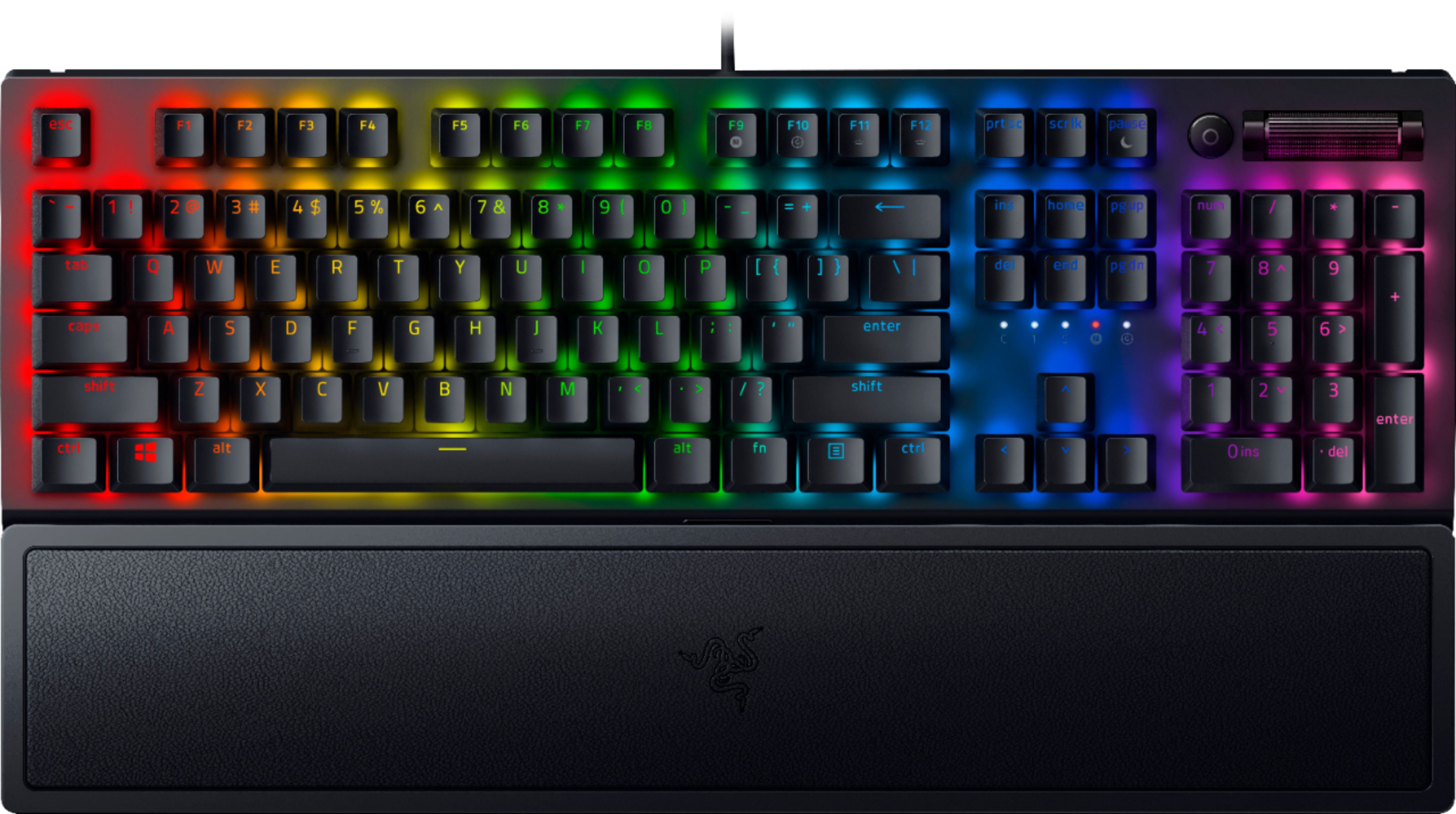 Razer - Keyboard - Wired - BlackWidow V3 Tenkey - RAZER