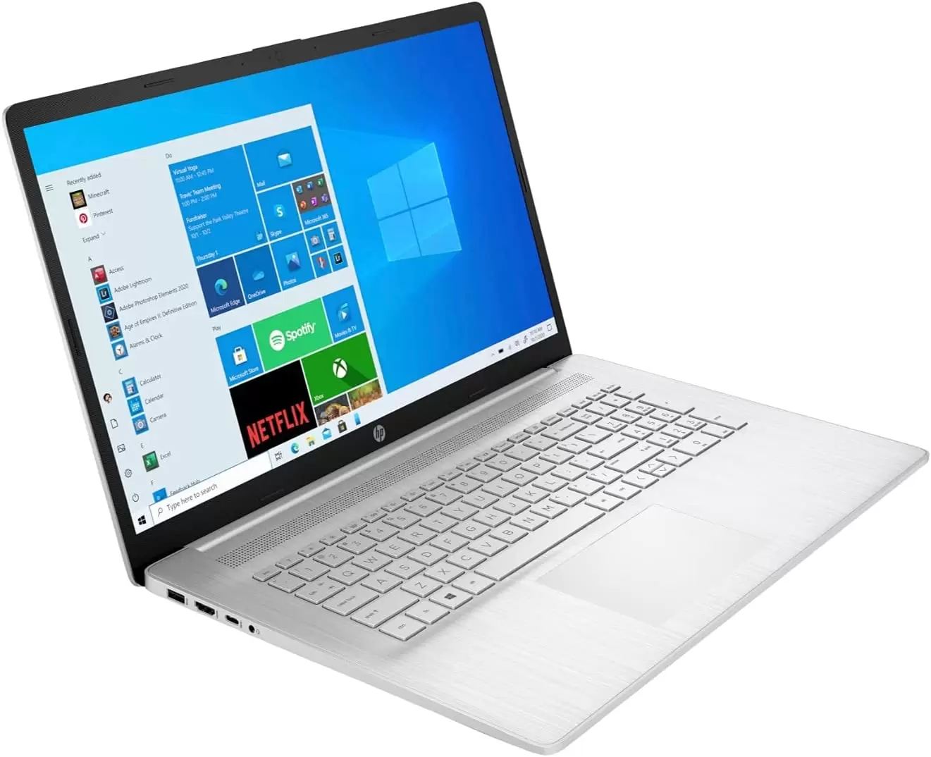 HP Laptop 17-CN1063CL 17.3" FHD IPS Intel Core i5-1155G7 12 / DDR4 512 GB SSD 643J9UA#ABA UPC  - HEWLETT PACKARD