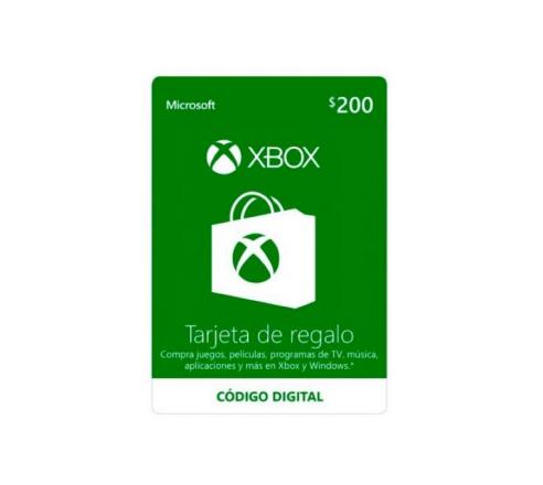 GC-XBOX LIVE MEXICO PK LIC  ONLINE ESD 200 MXN R15 - K4W-03197