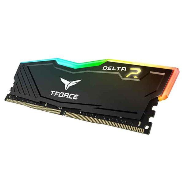 Memoria Ram Dimm Teamgroup T Force Delta Rgb 32Gb 16Gbx2 Ddr4 3200Mhz Negro Tf3D432G3200Hc16Fdc01 - TF3D432G3200HC16FDC01