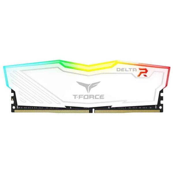 Memoria Ram Dimm Teamgroup T Force Delta Rgb 32Gb Ddr4 3600 Mhz Pc4 25600 Blanco Tf4D432G3600Hc18J01 - TEAM GROUP
