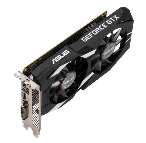 VIDEO CARD NVIDIA GeForce GTX 1650 4GB GDDR5 / ASUS DUAL DUAL-GTX1650-O4G - ASUS