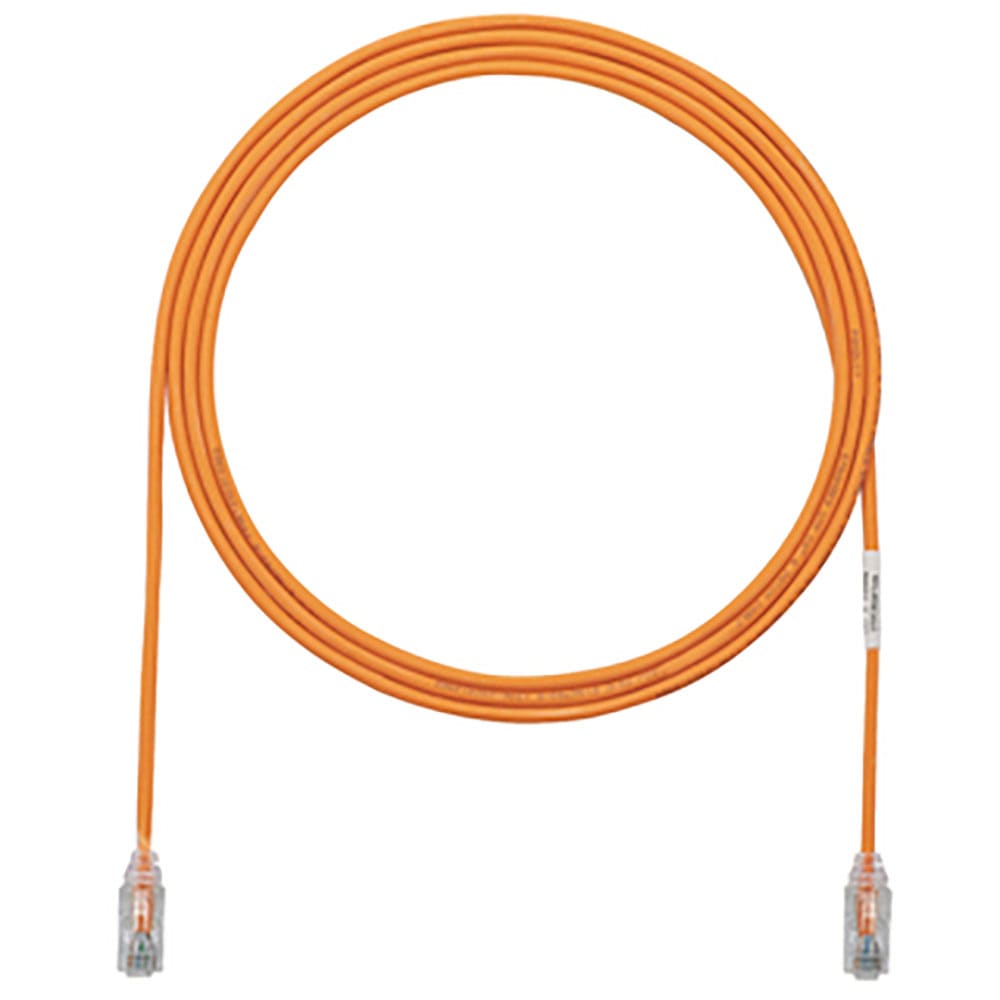 Cable de Parcheo TX6 UTP Cat6 Diámetro Reducido 28AWG Color Naranja 1ft UTP28SP1OR - PANDUIT