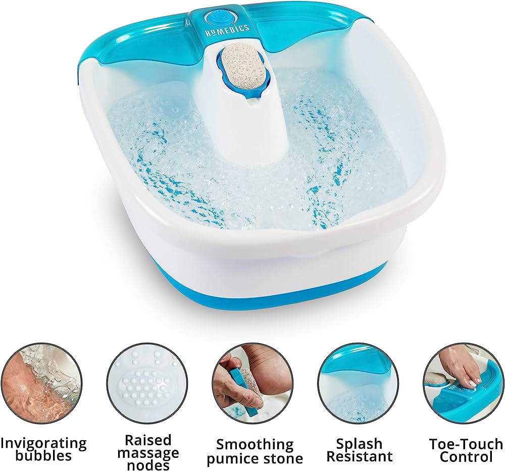 Homedics - Foot spa - Massaging bubbles - FB-300-TPAQ-756