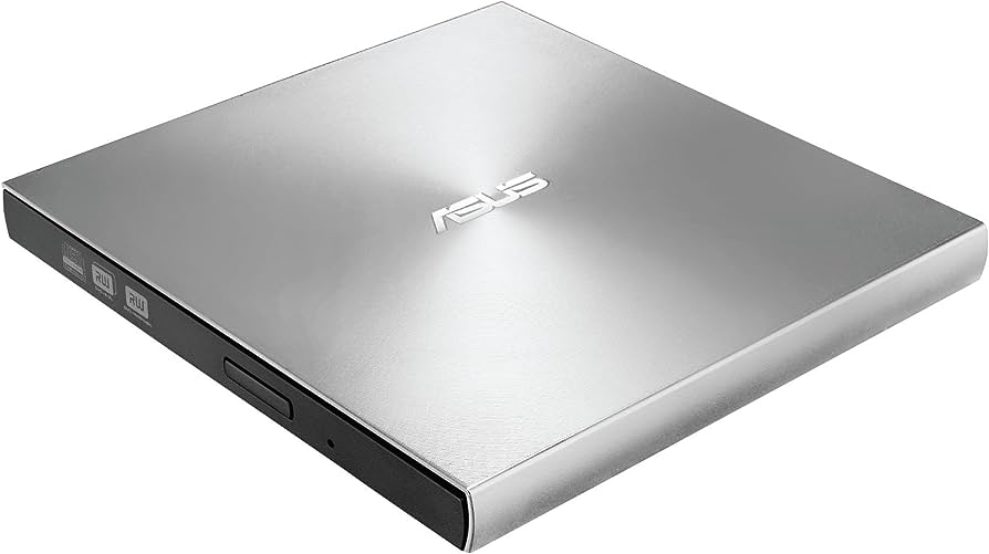 Asus ZenDrive SDRW-08U9M-U Grabadora de DVD - Plateado - SDRW-08U9M-U/SIL