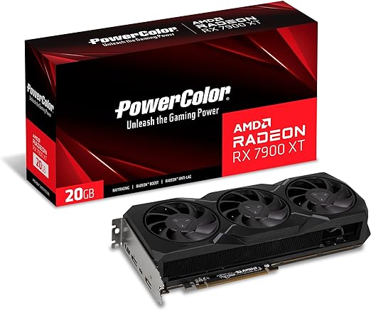 GPU POWER COLOR RX 7900XT 20GB GDDR6 RX7900XT 20G - POWERCOLOR